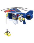 Детска играчка Dickie Toys - Спасителен хеликоптер, със звуци и светлини - 4t