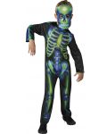 Детски карнавален костюм Rubies - Neon Skeleton, размер M - 2t