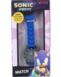 Детски часовник Vadobag Kids Time - Sonic, релефна каишка - 5t