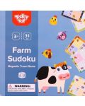 Детска игра Tooky toy - Судоку, ферма - 1t