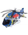 Детска играчка Dickie Toys - Спасителен хеликоптер, със звуци и светлини - 5t