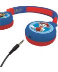 Детски слушалки Lexibook - Paw Patrol HPBT010PA, безжични, сини - 4t