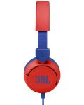 Детски слушалки с микрофон JBL - JR310, червени - 4t