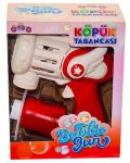 Детска играчка Aya Toys - Автоматичен пистолет за сапунени балони, червен - 2t