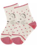 Детски чорапи със силиконова подметка Sterntaler - За момичета, 25/26 размер, 3-4 години - 1t