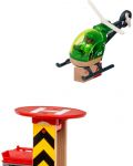 Детски комплект Brio World - Товарни влакчета, релси и тунели, 49 части - 9t