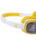 Детски слушалки Flip 'n Switch - Harry Potter, бели/жълти - 4t