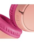 Детски слушалки с микрофон Belkin - SoundForm Mini, безжични, розови - 5t