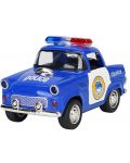 Детска играчка Raya Toys - Полицейска кола със звук и светлини, синя - 1t