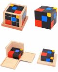 Детска играчка Smart Baby - Триномен куб на Монтесори - 1t