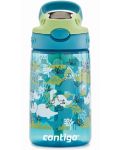 Детска бутилка Contigo Cleanable - Dinoboy, 420 ml, синя - 2t