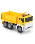 Детска играчка Moni Toys - Самосвал, жълт, 1:12 - 4t