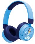 Детски слушалки OTL Technologies - Bluey, безжични, сини - 1t