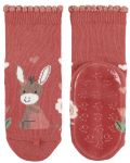 Детски чорапи със силиконова подметка Sterntaler - С магаренце, 21/22, 12-24 месеца - 1t