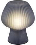 Декоративна лампа Rabalux - Vinelle 74024, E14, 1x60W, стъкло с димен цвят - 1t