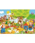 Детски пъзел Art Puzzle 2 в 1 - Живот във фермата - 3t