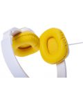 Детски слушалки Flip 'n Switch - Harry Potter, бели/жълти - 6t
