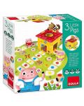 Детска игра за най-малките Goula - Трите прасенца - 2t