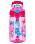 Детска бутилка за вода Contigo Gizmo Flip - котка, 420 ml - 1t