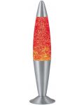Декоративна лампа Rabalux - Glitter, 25 W, 42 x 11 cm, оранжева - 2t