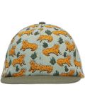 Бейзболна шапка с UV 50+ защита Sterntaler - С тигри, 51 cm, 18-24 месеца - 2t