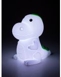 Детска настолна лампа Rabalux - Dinoo 76021, 0.45W, IP20, 3000K, RGB, бяла - 5t