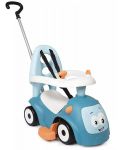 Детска кола за бутане Smoby - синя - 1t