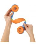 Детски слушалки с микрофон Hama - Kids Guard, сини/оранжеви - 4t