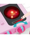 Детска кухня Raya Toys - Със светлини и звуци, розова - 2t