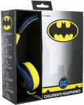 Детски слушалки OTL Technologies - Batman Caped Crusader, сини - 2t