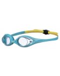 Детски очила за плуване Arena - Spider Junior Goggles, светлосини - 1t