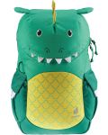 Детска раница Deuter - Kikki Dragon, зелена - 6t