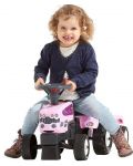 Детски трактор Falk - Princess Claas, с ремарке, розов - 2t