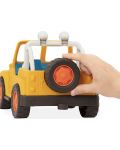 Детска играчка Battat Wonder Wheels - Мини джип 4 x 4, жълт - 2t
