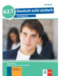 Deutsch echt einfach fur Bulgarien A2.1: Kursbuch / Немски език - ниво A2.1: Учебник. Учебна програма 2024/2025 (Клет) - 1t