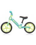 Детско колело за баланс Chipolino - Дино, синьо и зелено - 2t