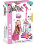 Детски микрофон със стойка Kid Star, розов - 2t