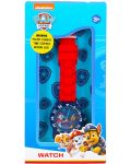 Детски часовник Vadobag Kids Time - Paw Patrol, Dynamic Pups, червен - 4t