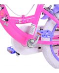 Детски велосипед с помощни колела E&L cycles - Дисни, Мини Маус, 14'' - 8t