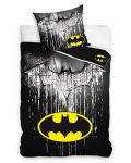 Детски спален комплект Sonne - Batman Steel logo, 2 части - 1t