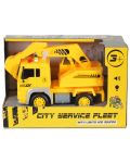 Детска играчка Moni Toys - Камион с лопата, звук и светлини, 1:20 - 1t