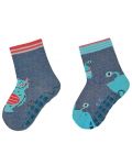Детски чорапи с бутончета Sterntaler - 2 чифта, 21/22, 18-24 месеца - 1t
