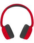 Детски слушалки OTL Technologies - Mario Kart, безжични, червени - 3t