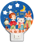 Детска нощна LED лампа Dekori - Пинокио - 1t
