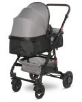 Детска количка Lorelli - Alba Premium, Opaline Grey - 3t
