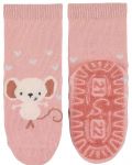 Детски чорапи със силикон Sterntaler - С мишка, 19/20 размер, 12-18 месеца - 1t