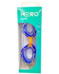 Детски очила за плуване HERO - Fit Junior, сини/оранжеви - 3t