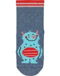 Детски чорапи със силикон Sterntaler - Fli Air, сини, 21/22, 18-24 месеца - 3t