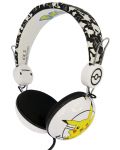 Детски слушалки OTL Technologies - Pikachu Japanese, бели - 2t