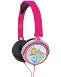 Детски слушалки Lexibook - Princess HP010DP, розови - 1t